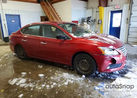 2014 Nissan Sentra S from USA, damaged, VIN 3N1AB7AP4EY280296